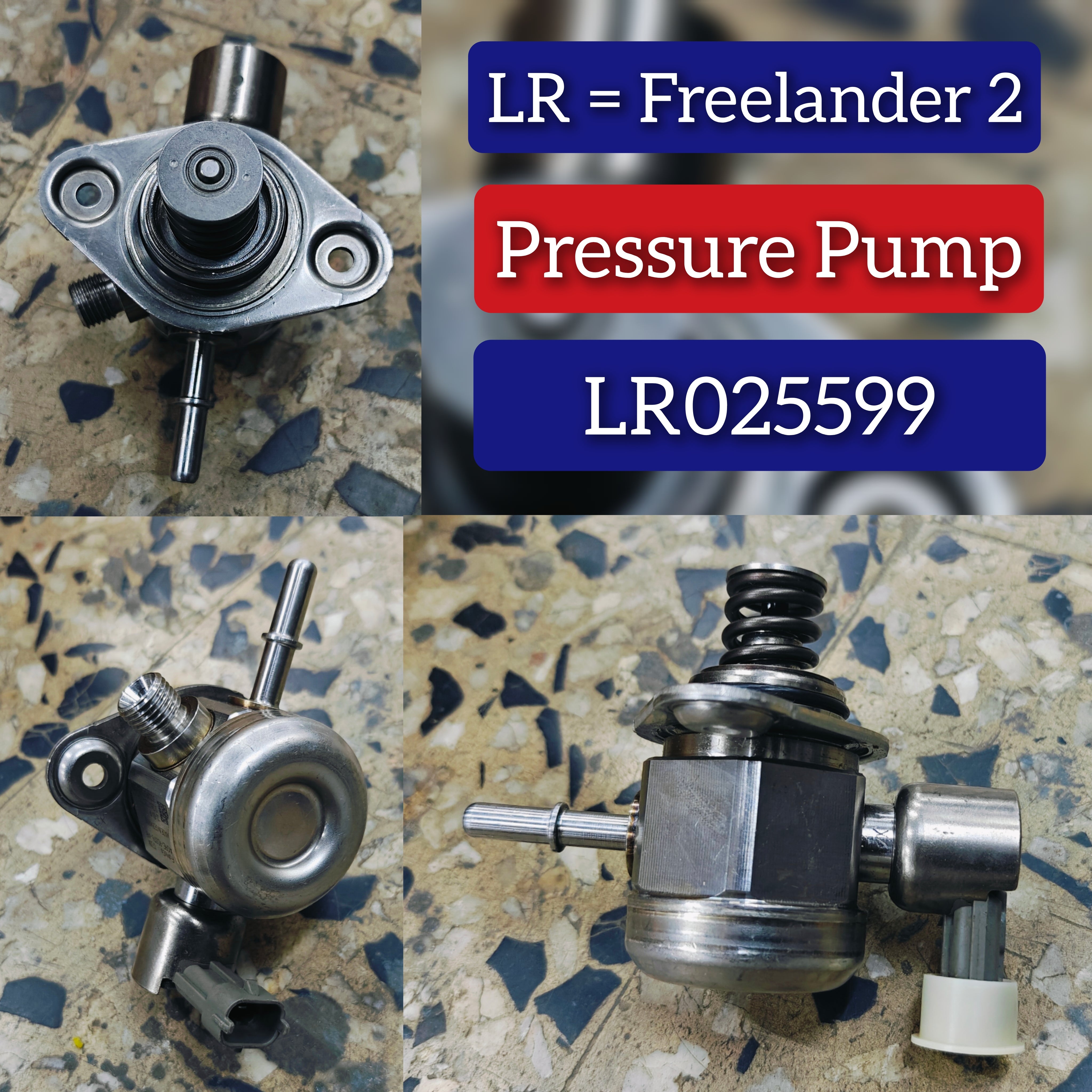 High Pressure Fuel Pump  LR025599 LR030860 Compatible With LAND ROVER Range Rover Evoque L538 & VOLVO V70 XC60 S60