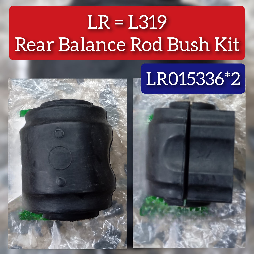 Rear Stabilizer Sway Bar Bushing Kit LR015336 Compatible With LAND ROVER & DISCOVERY IV (L319) | LR4