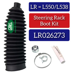 Front Steering Boot Kits LR026273 Compatible With DISCOVERY SPORT (L550) RANGE ROVER EVOQUE (L538) RANGE ROVER EVOQUE Convertible (L538)