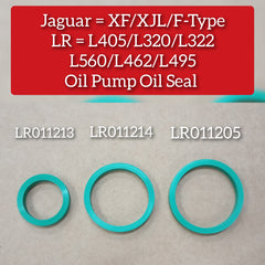 Oil Pump Seal LR011213 AJ812199 Compatible With LAND ROVER DISCOVERY V (L462) RANGE ROVER III (L322) RANGE ROVER IV (L405) RANGE ROVER SPORT I (L320) RANGE ROVER SPORT II (L494) RANGE ROVER VELAR (L560)