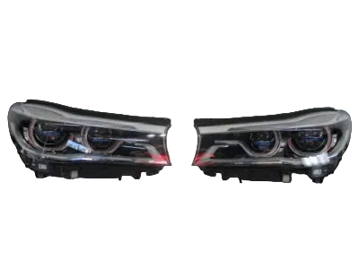 Complete Headlight Set Left 63117451855& Right 63117451856 Compatible With BMW G11