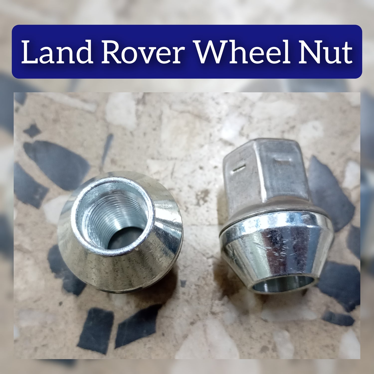 Wheel Lug Nut LR001381 Compatible With LAND ROVER DISCOVERY SPORT (L550) FREELANDER 2 (L359) | LR2 RANGE ROVER EVOQUE (L538) RANGE ROVER EVOQUE (L551) (SET OF 4)