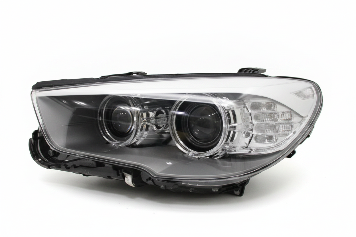 Compalete Headlight Set Left 63127262723 & Right 63127262724 Compatible With BMW F07 2010-2017