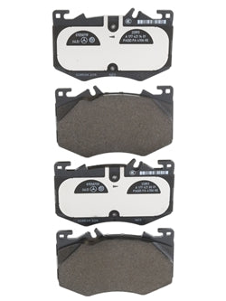 Front Brake Pad Set 0004209702 Compatible With Mercedes Benz W247