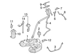 Fuel Pump 1664702394 Driver Left for Mercedes W166  Tag-F-34
