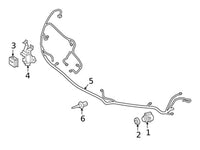 Front Bumper Radar Bracket 1778852903 A1778852903 Compatible With Mercedes-Benz A-CLASS W177 (2018-2023) Tag No.745