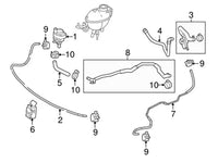 Coolant Hose Pipe 2048307496 Compatible With Mercedes- Benz C-CLASS W204 & E-CLASS W212(2007-2014) Tag-H-33