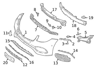 Front Bumper Lower Grille 2138850622 A2138850622 Compatible With MERCEDES-BENZ E-CLASS (W213) 2016-2019 Tag-BG-102