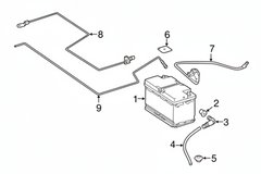 Battery And Power 2224400408 Compatible With Mercede Benz W22