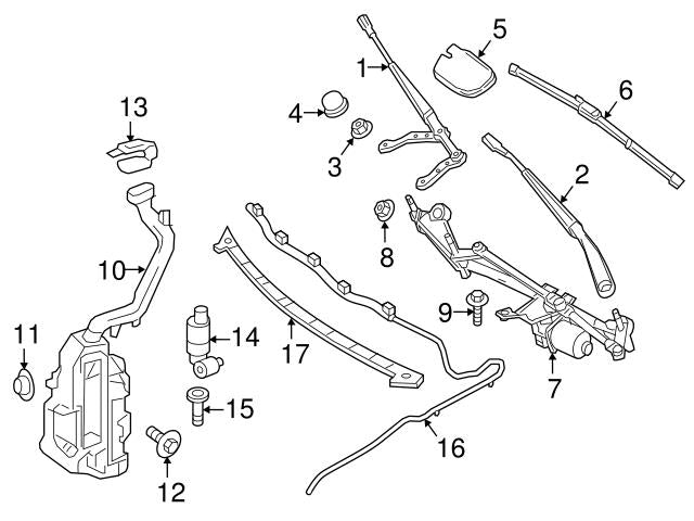 Windshield Washer Pump A2468660000 Compatible With MERCEDES-BENZ & A-CLASS (W176) & B-CLASS Sports Tourer (W246, W242)