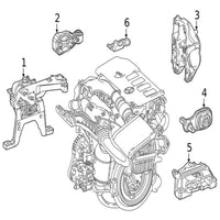 Engine Mounting 2472400600 1772400900 Compatible With MERCEDES-BENZ A-CLASS W177 & B-CLASS W247