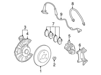 Front ABS Wheel Speed Sensor 4515400217 Compatible With Mercedes Benz W451