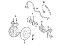 Front ABS Wheel Speed Sensor 4515400217 Compatible With Mercedes Benz W451