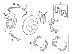 Rear Left ABS Wheel Speed Sensor 4635401917 & A4635401917 Compatible With MERCEDES-BENZ G-CLASS W463