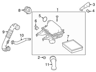 Air Flow Masse Meter Sensor 6510900148 Compatible With MERCEDES-BENZ C-CLASS W204 &  E-CLASS W212