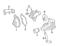 Radiator Hose Pipe 6512030300 A6512030300 Compatible With MERCEDES BENZ W651 Tag No.571