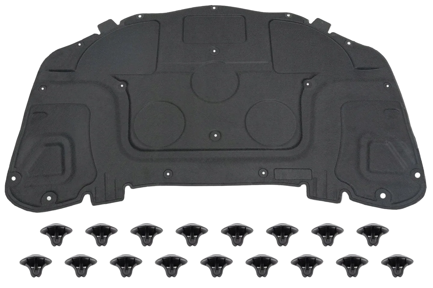 Engine Hood Insulation Pad 2046820526 Compatible With Mercedes Benz GLK W204 (2008)