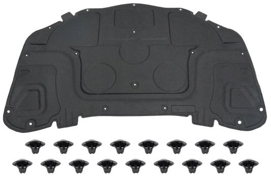 Engine Hood Insulation Pad 2046820526 Compatible With Mercedes Benz GLK W204 (2008)