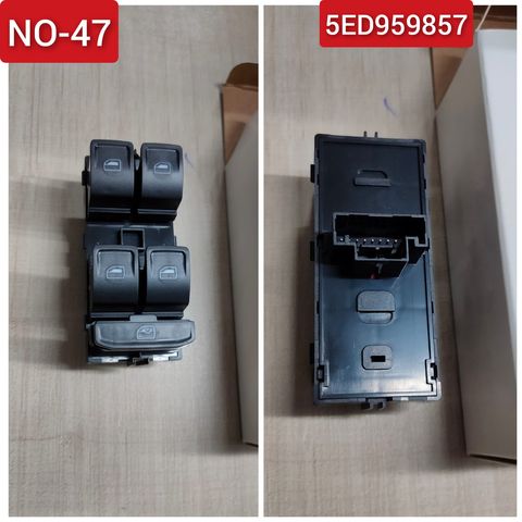 5ED959857 Car Electric Power 10 Pin Black Window Switch For Skoda Octavia Tag-SW-47