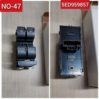 Car Electric Power 10 Pin Black Window Switch 5ED959857 5E0959857M Compatible With Skoda Octavia Tag-SW-47