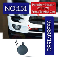 Front Bumper Tow Towing Cap Cover Hook 95B807156C Compatible with PORSCHE  Macan 2018