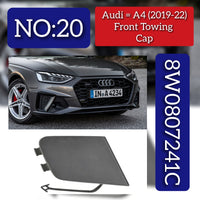 FRONT TOWING CAP 8W0807241C Compatible With AUDI A4 (2019-22) Tag NO: 20