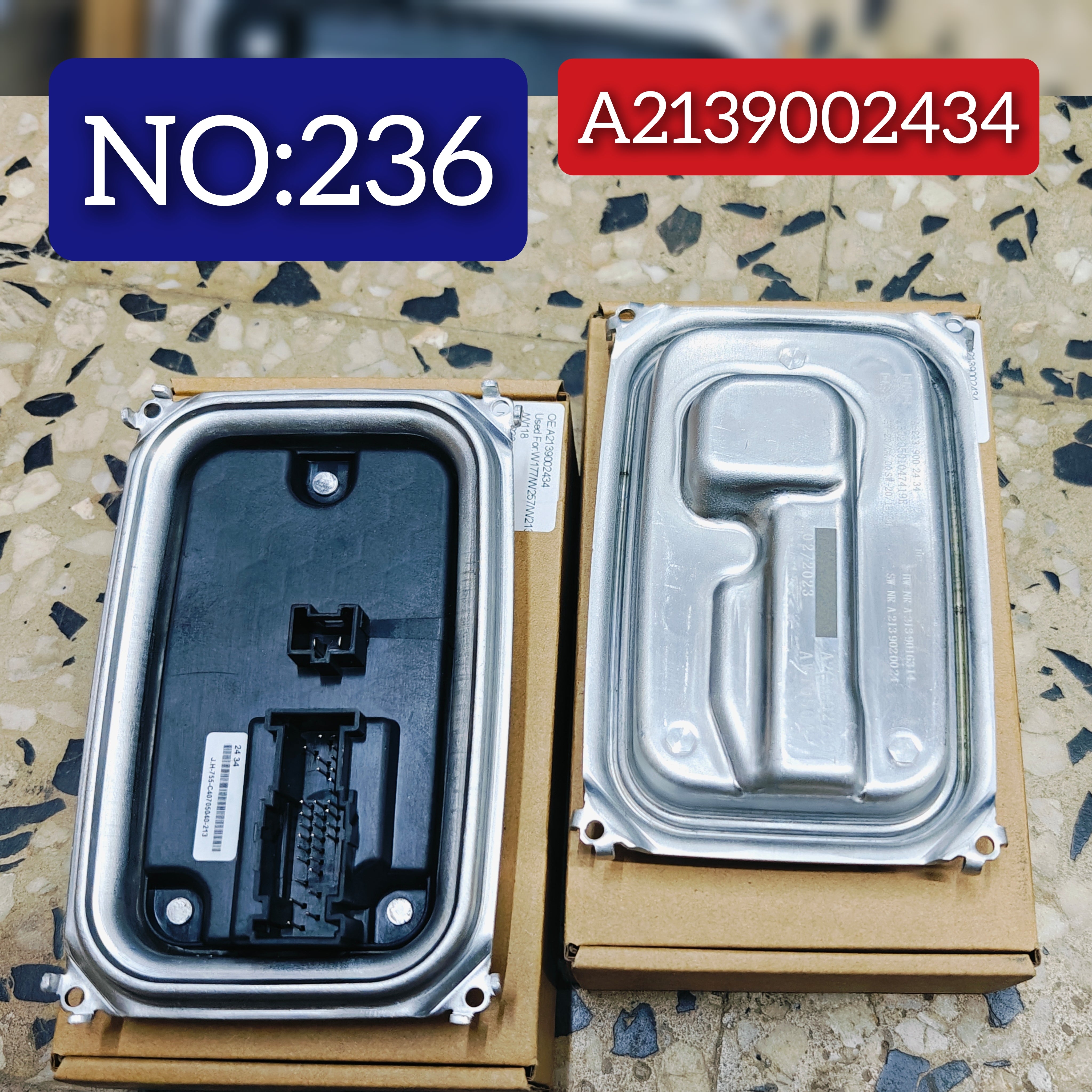 Headlight Blaster A2139002434 Compatible With MERCEDES-BENZ E-CLASS (W213) Tag No.236