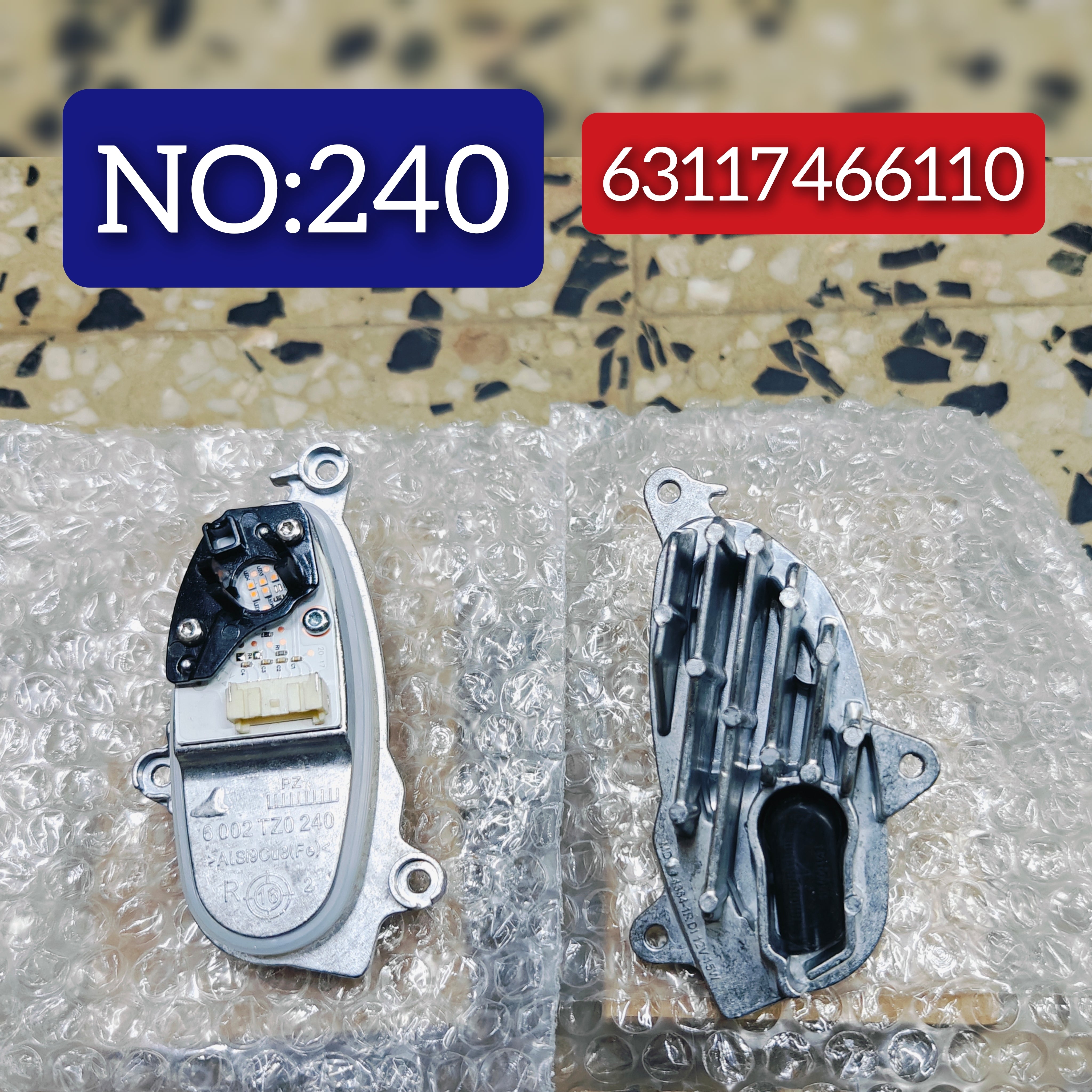 Headlight Blaster 63117466110 Compatible With BMW X3 (G01, F97, G08) Tag No.240