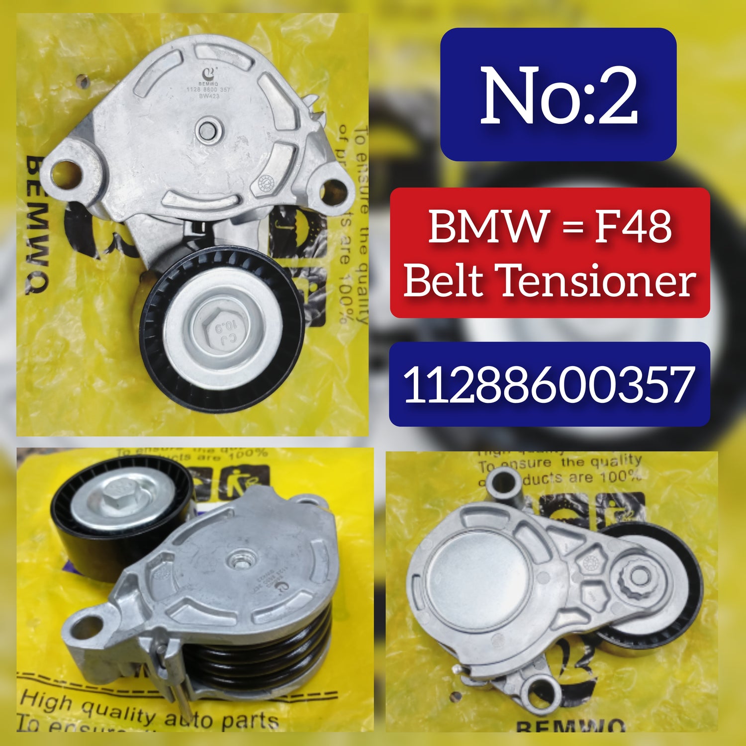 Fan Belt Tensioner APV3238 11288479475 11288600357 Compatible With BMW X1 (F48) & MINI MINI (F55) | MINI / COOPER MINI (F56) | MINI / COOPER (DAYCO)