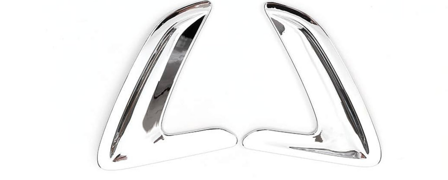Fender Chrome Left 51747293733 & Right 51747293734 Compatible With BMW 3 Series Gran Turismo (F34) Tag No.53