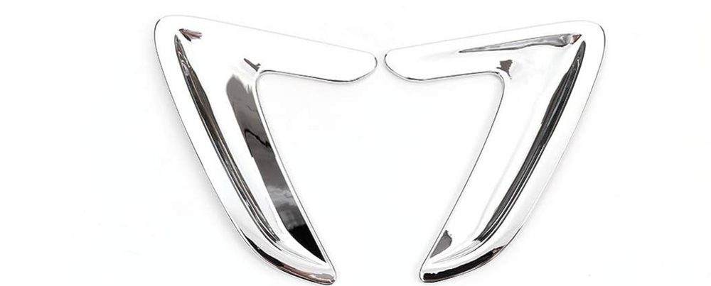 Fender Chrome Left 51747293733 & Right 51747293734 Compatible With BMW 3 Series Gran Turismo (F34) Tag No.53