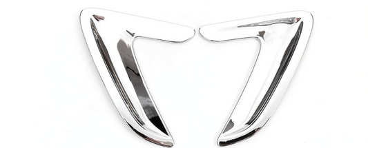 Fender Chrome Left 51747293733 & Right 51747293734 Compatible With BMW 3 Series Gran Turismo (F34) Tag No.53