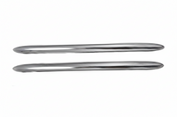 Front Door Chrome Left 51217231933 & Right 51217231932 Compatible With BMW 5 Series (F10) & 5 Gran Turismo (F07) & 7 Series (F01, F02, F03, F04) Tag No.57