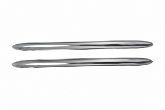 Front Door Chrome Left 51217231933 & Right 51217231932 Compatible With BMW 5 Series (F10) & 5 Gran Turismo (F07) & 7 Series (F01, F02, F03, F04) Tag No.57