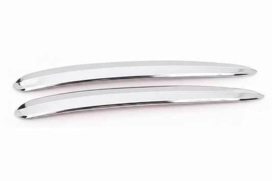 Front Door Chrome Left 51219491473 & Right 51219491474 Compatible With BMW 5 Series G30 2017-2018 Tag No.59