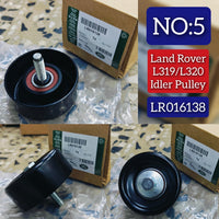 Belt Idler Pulley LR016138 Compatible with LAND ROVER DISCOVERY IV (L319) & LR4RANGE ROVER IV (L405) & RANGE ROVER SPORT II (L494) Tag no : 5