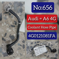 Coolant Hose Pipe 4G0121081FA Compatible With AUDI For A7 4GF) | A7 / S7  A7 Sportback (4GA Tag No.656