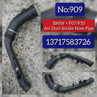 Air Duct Intake Hose Pipe 13717583726 Compatible With BMW F07 F10 Tag No.909