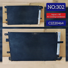 AC Cooling Condenser C2Z20464 C2Z31742 Compatible With Jaguar XF Tag No.302