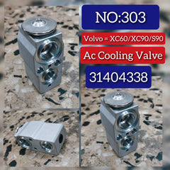 Ac Cooling Valve 31404338 Compatible With Volvo XC60 XC90 S90 Tag No.303