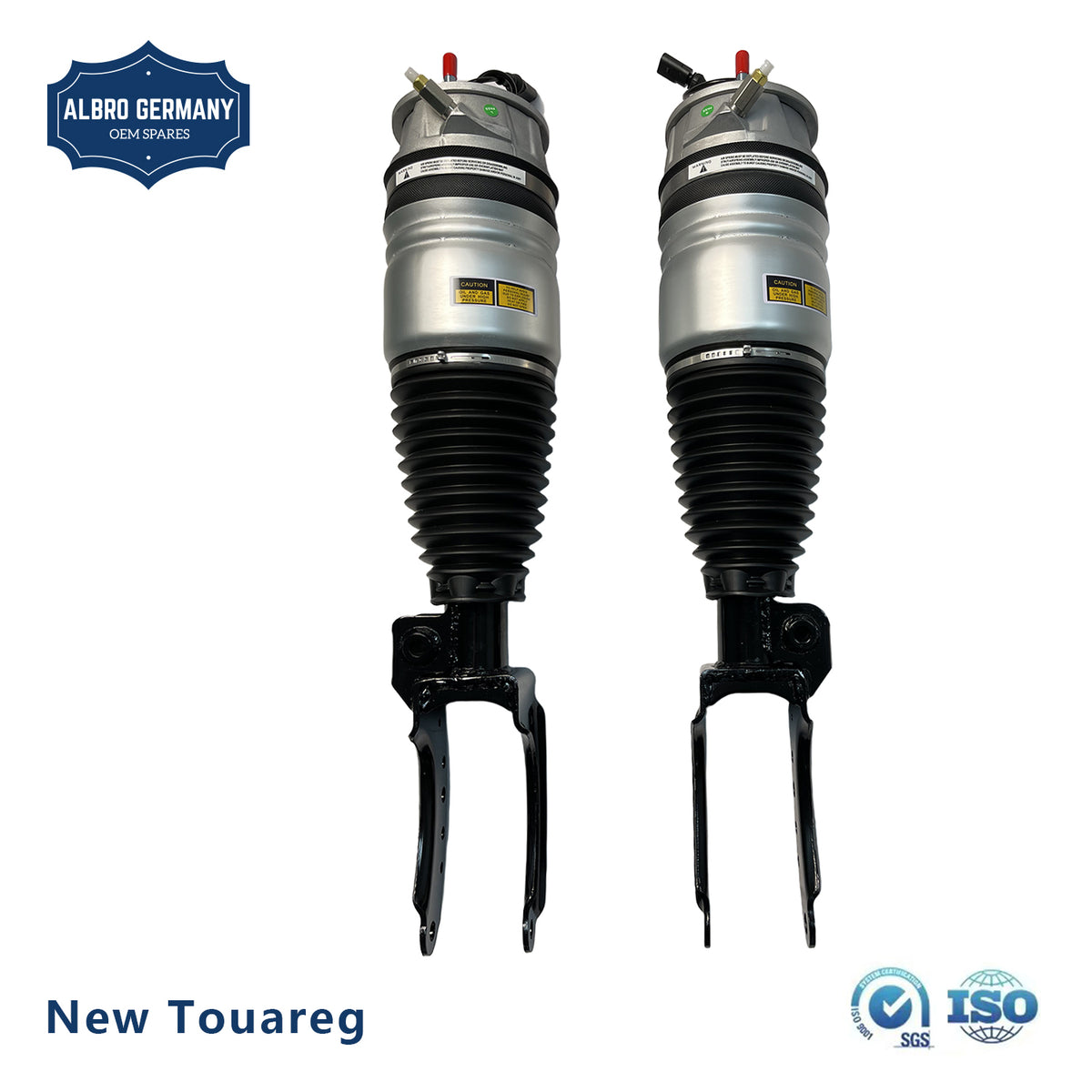 Front Right Air Suspension Shock Absorber Strut 95835804010 Compatible With PORSCHE CAYENNE (92A) & VW TOUAREG (7P5, 7P6)