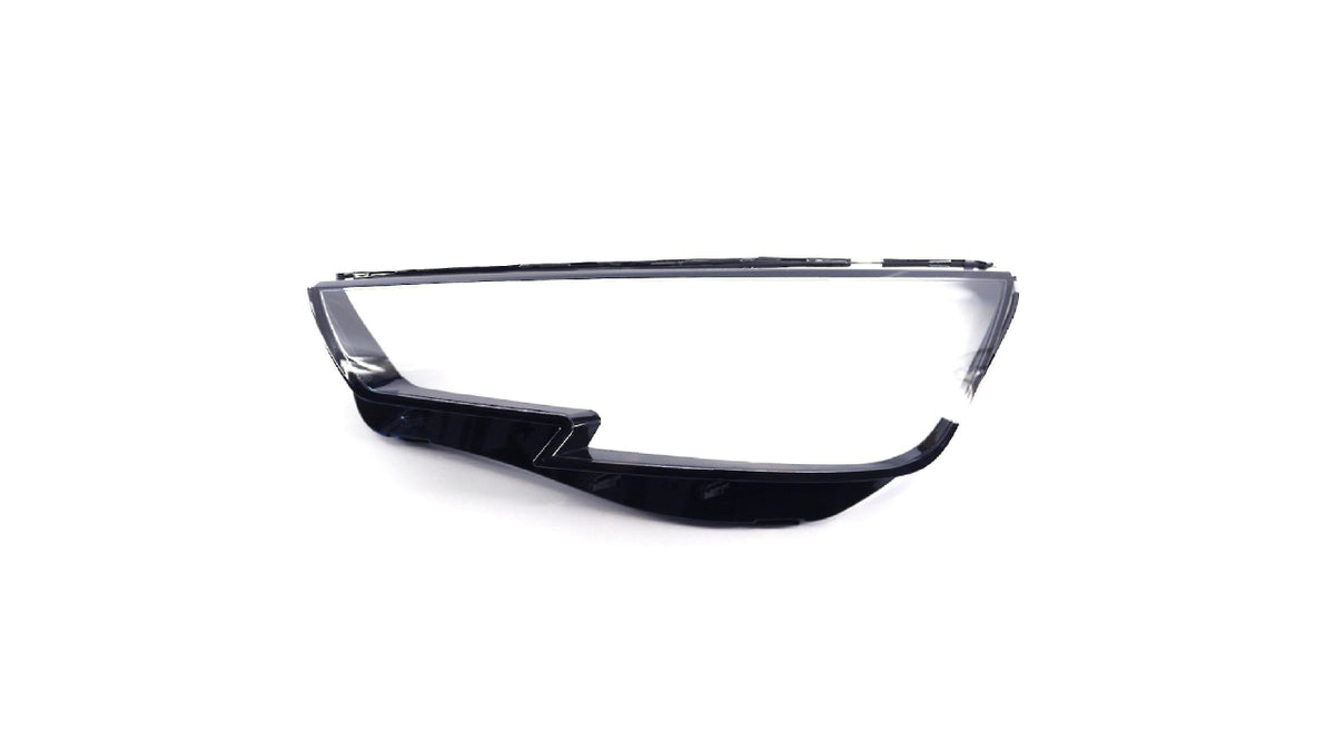 Front Headlight Glass Compatible with  Audi A4 B9 2016 - 2019.