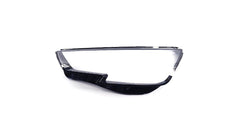 Front Headlight Glass Compatible with  Audi A4 B9 2016 - 2019.