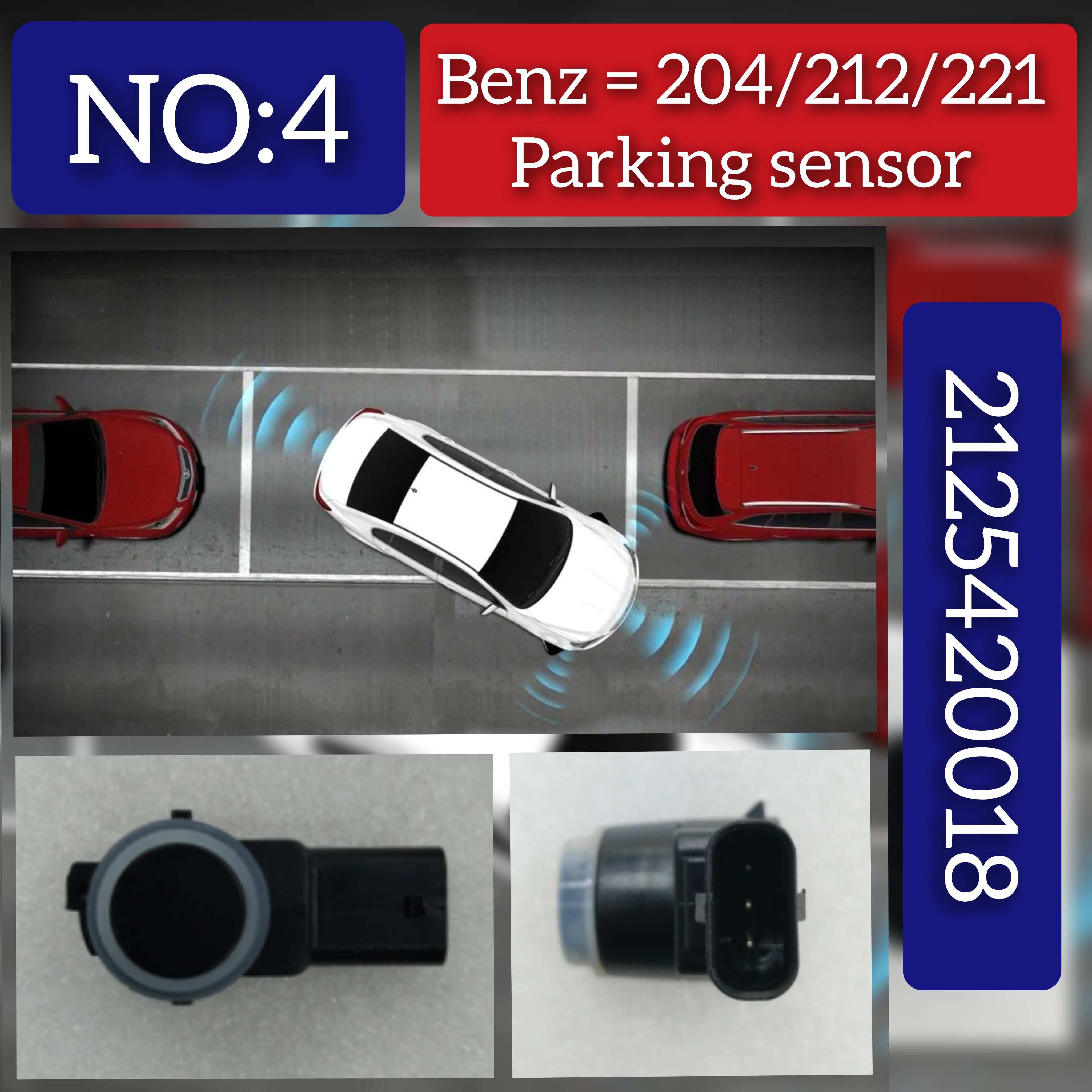 Parking Sensor Compatible With Mercedes A Class W176 05-13 B Class W245 05-13 C Class W204 2007-2013 E Class W212 2009-2013 S Class W221 2006-2014 Slk R172 11-13 Parking Sensor 2125420018