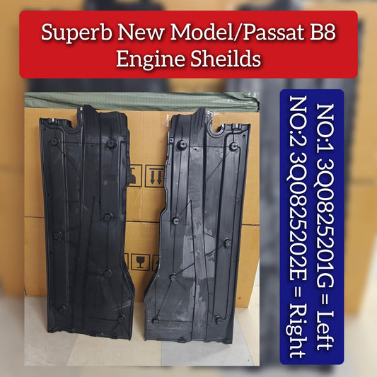 Underbody Trim 3Q0825202E Compatible with SKODA SUPERB Tag No.2