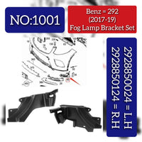 Fog Lamp Bracket Left 2928850024 & Right 2928850124 Compatible With MERCEDES-BENZ GLE Coupe (C292) Tag No.1001