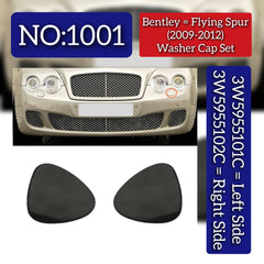 Washer Cap Set Left 3W5955101C & Right 3W5955102C Compatible With Bentley Flying Spur (2009-2012) Tag No.1001