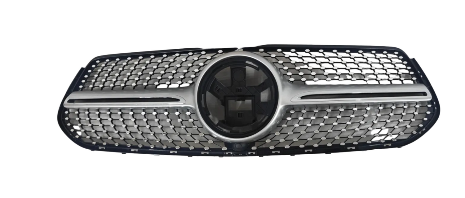 Diamond Silver Show Grill 1678886000 Compatible With Mercedes Benz W167 GLE (2019-24) Tag No.101