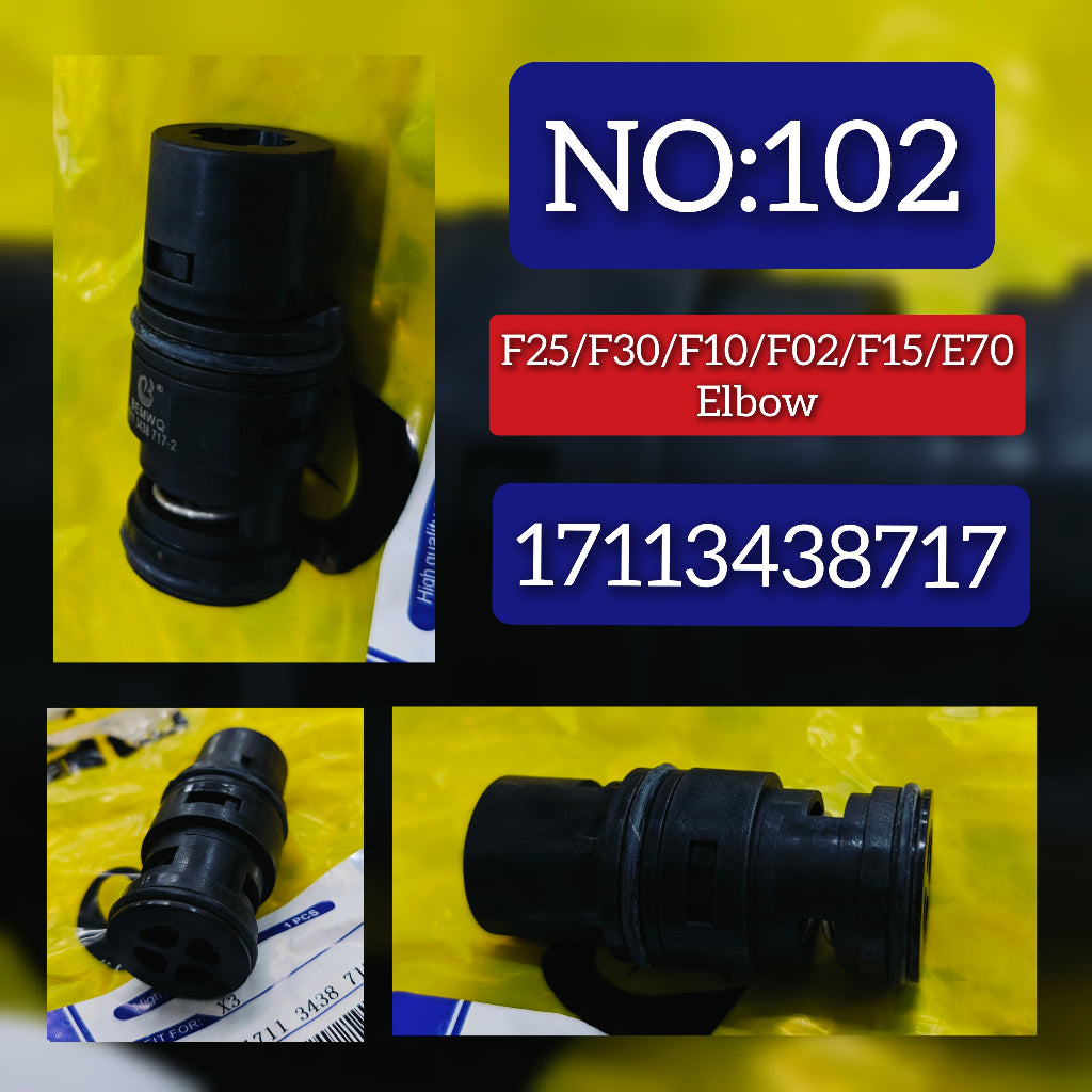 Transmission Oil Cooler Thermostat  17113438717 3438717 Compatible with BMW X3 E83 Tag No.102