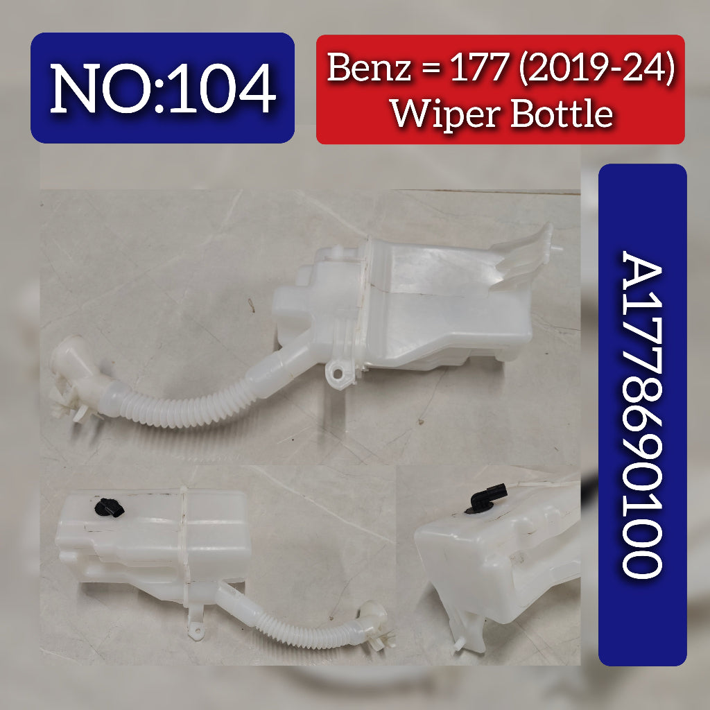 Wiper Bottle A1778690100 Compatible With Mercedes Benz (177) (2019-2024) Tag No.104